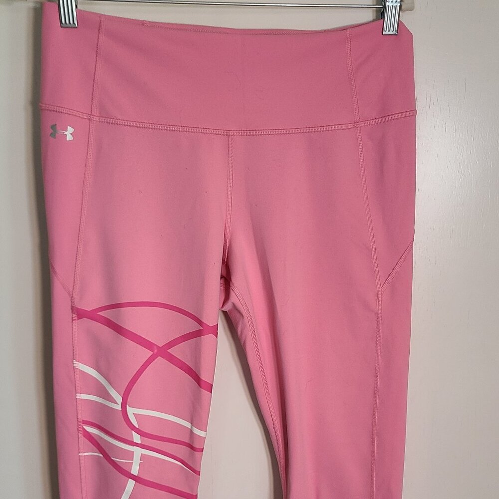 Under Armour super cute pink leggings